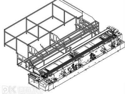 包裝機(jī)設(shè)備-方管加鏈條新結(jié)構(gòu)完善加寬新